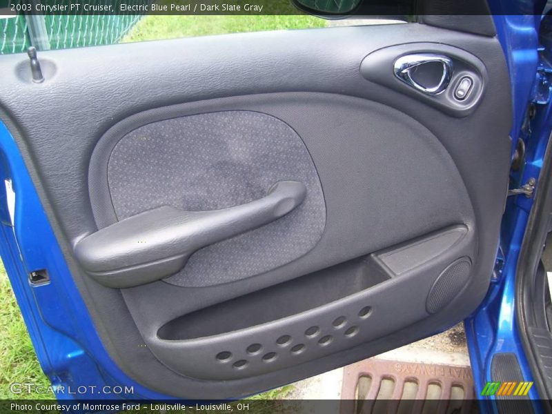 Electric Blue Pearl / Dark Slate Gray 2003 Chrysler PT Cruiser