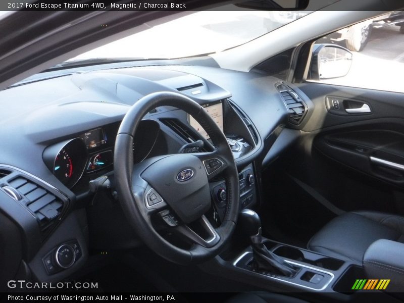 Magnetic / Charcoal Black 2017 Ford Escape Titanium 4WD