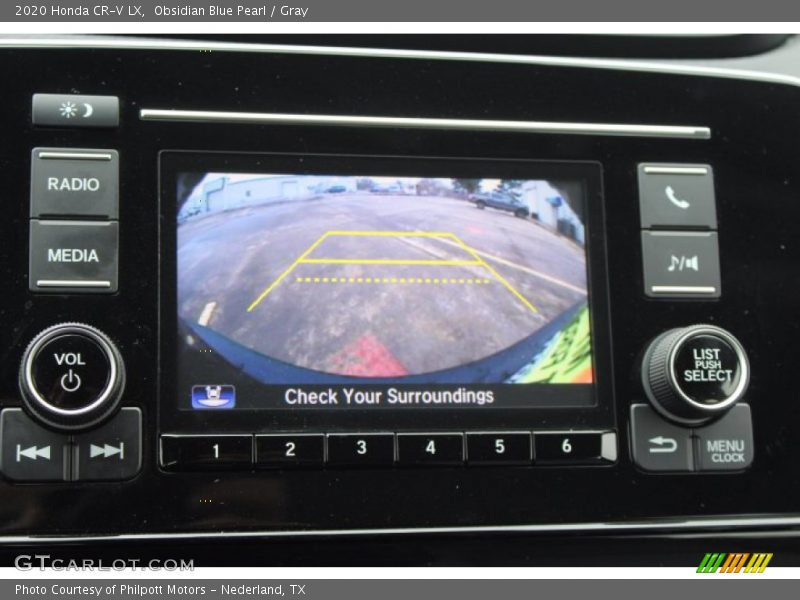 Obsidian Blue Pearl / Gray 2020 Honda CR-V LX