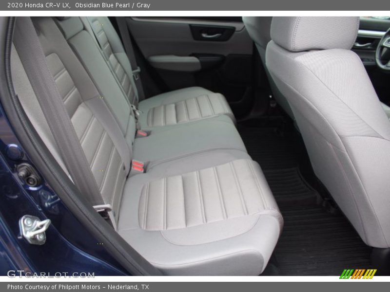 Obsidian Blue Pearl / Gray 2020 Honda CR-V LX