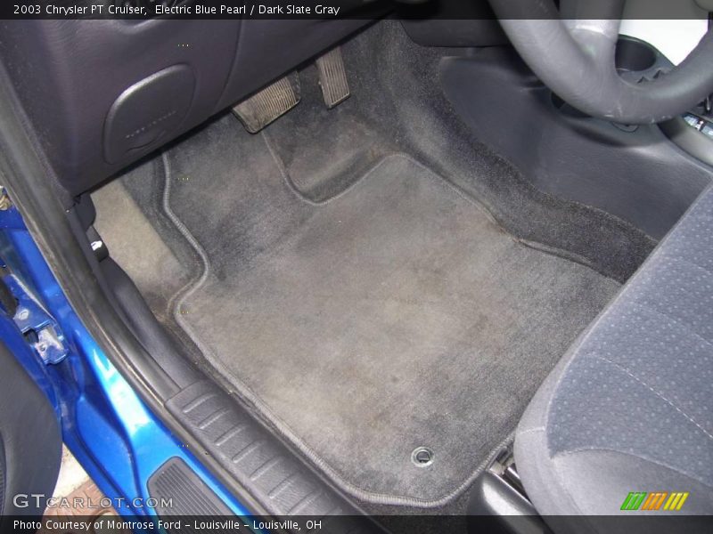 Electric Blue Pearl / Dark Slate Gray 2003 Chrysler PT Cruiser