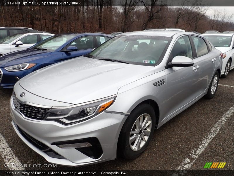 Sparkling Silver / Black 2019 Kia Optima LX