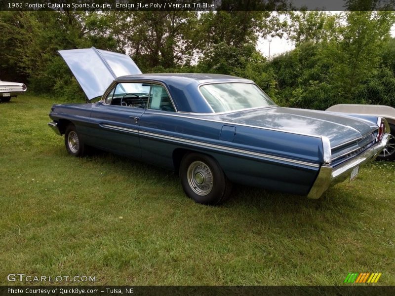 Ensign Blue Poly / Ventura Tri Blue 1962 Pontiac Catalina Sports Coupe