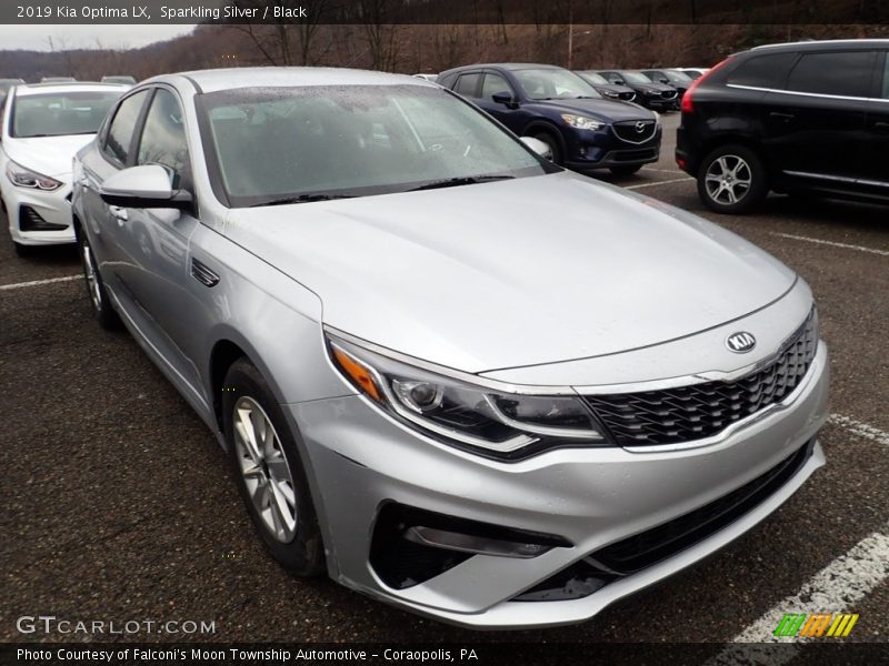 Sparkling Silver / Black 2019 Kia Optima LX