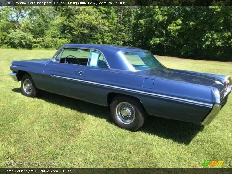 Ensign Blue Poly / Ventura Tri Blue 1962 Pontiac Catalina Sports Coupe