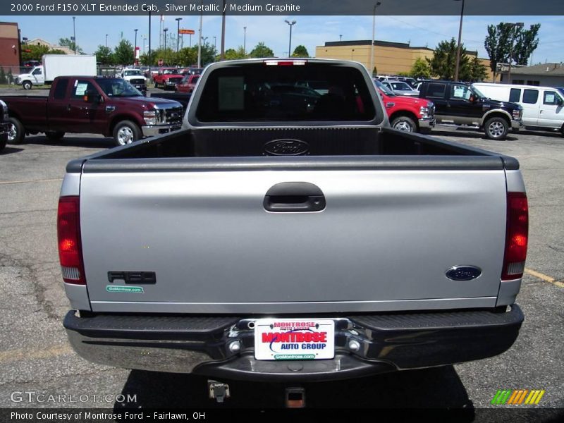 Silver Metallic / Medium Graphite 2000 Ford F150 XLT Extended Cab