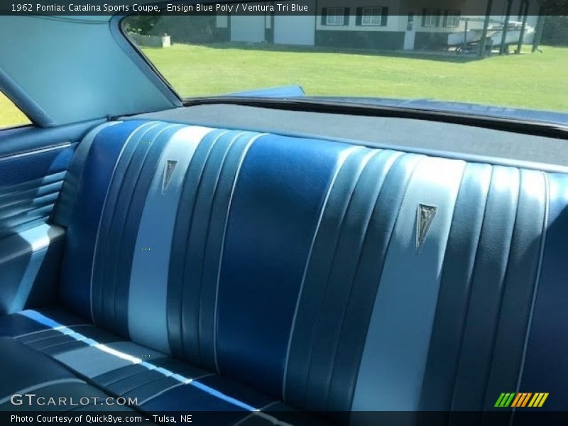 Rear Seat of 1962 Catalina Sports Coupe