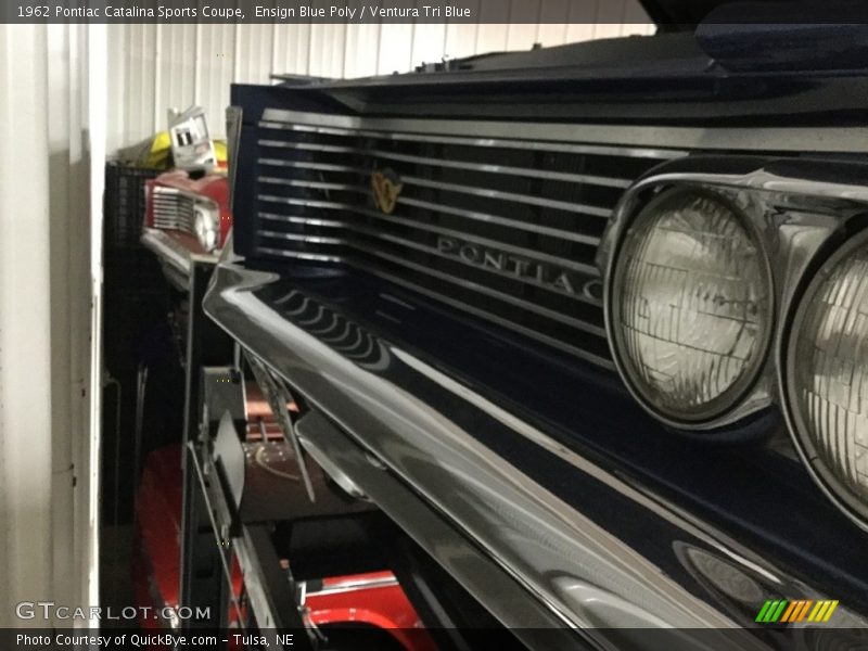 Ensign Blue Poly / Ventura Tri Blue 1962 Pontiac Catalina Sports Coupe