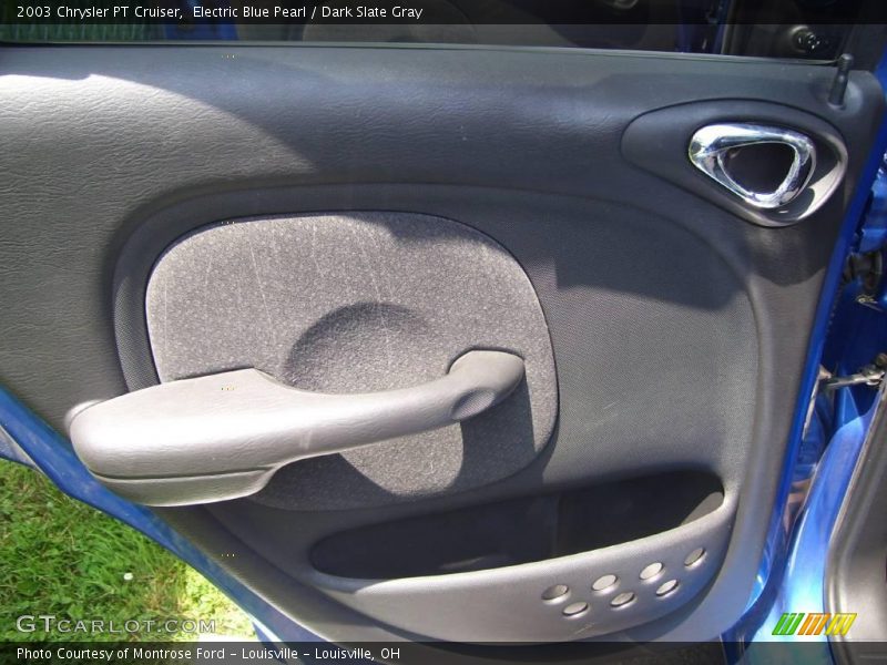Electric Blue Pearl / Dark Slate Gray 2003 Chrysler PT Cruiser