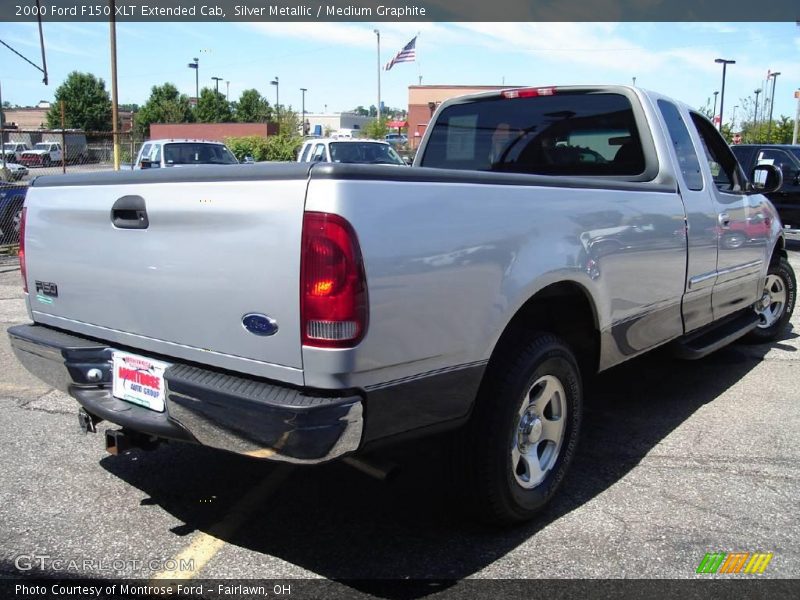 Silver Metallic / Medium Graphite 2000 Ford F150 XLT Extended Cab