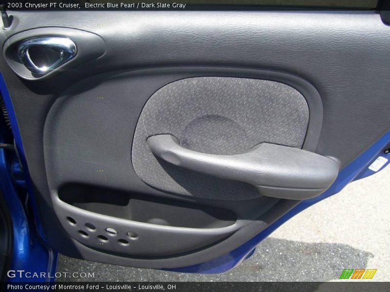 Electric Blue Pearl / Dark Slate Gray 2003 Chrysler PT Cruiser