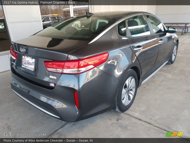 Platinum Graphite / Black 2017 Kia Optima Hybrid