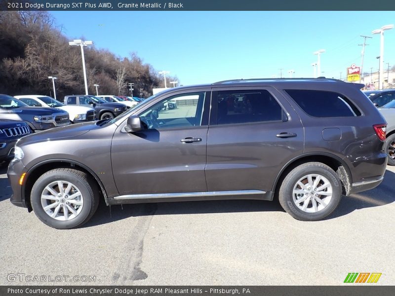 Granite Metallic / Black 2021 Dodge Durango SXT Plus AWD
