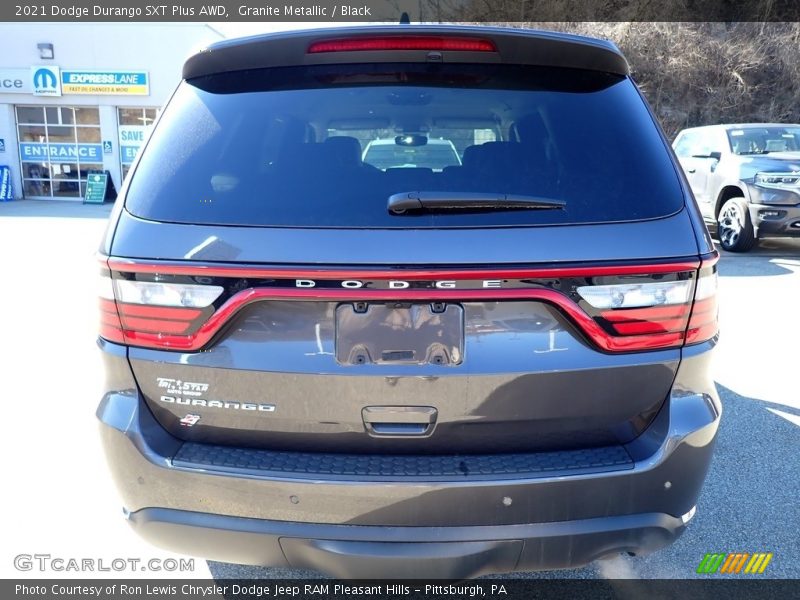 Granite Metallic / Black 2021 Dodge Durango SXT Plus AWD