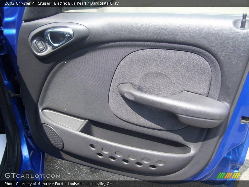 Electric Blue Pearl / Dark Slate Gray 2003 Chrysler PT Cruiser