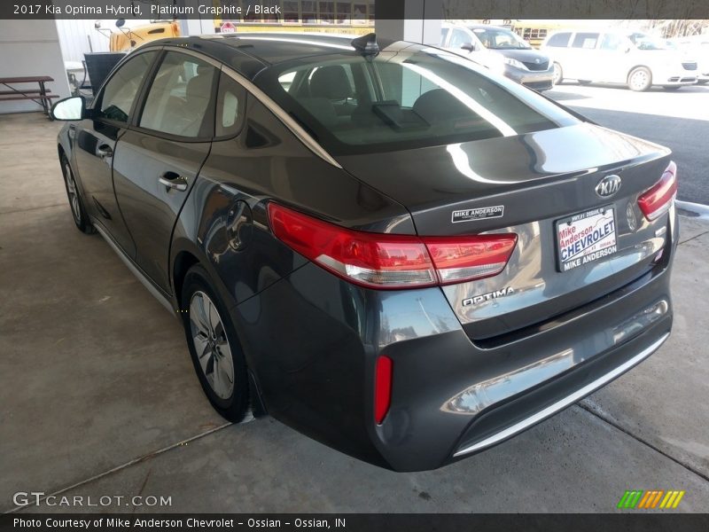 Platinum Graphite / Black 2017 Kia Optima Hybrid
