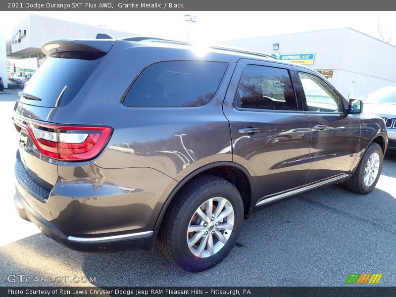 Granite Metallic / Black 2021 Dodge Durango SXT Plus AWD