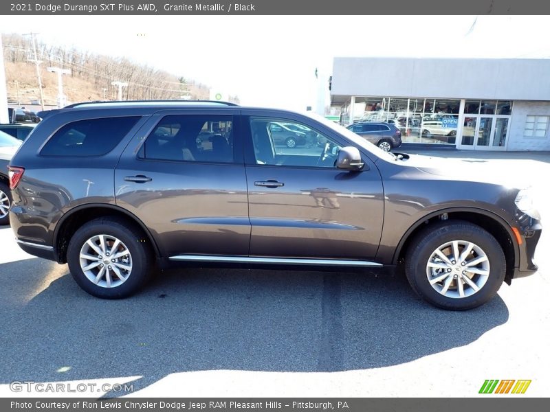 Granite Metallic / Black 2021 Dodge Durango SXT Plus AWD