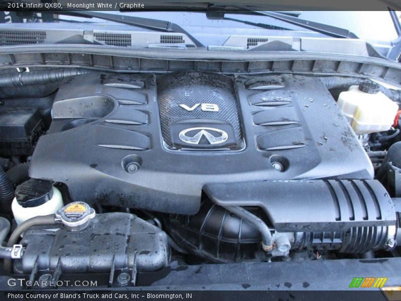  2014 QX80  Engine - 5.6 Liter DI DOHC 32-Valve VVEL CVTCS V8