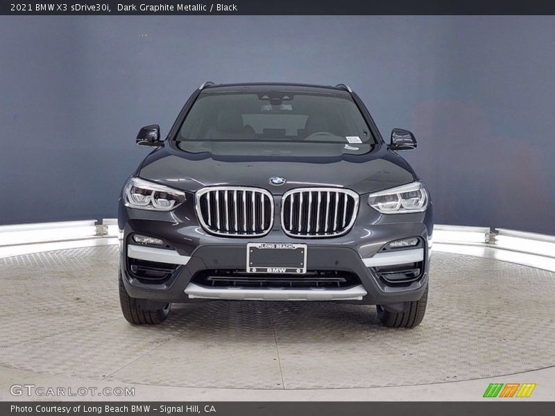 Dark Graphite Metallic / Black 2021 BMW X3 sDrive30i