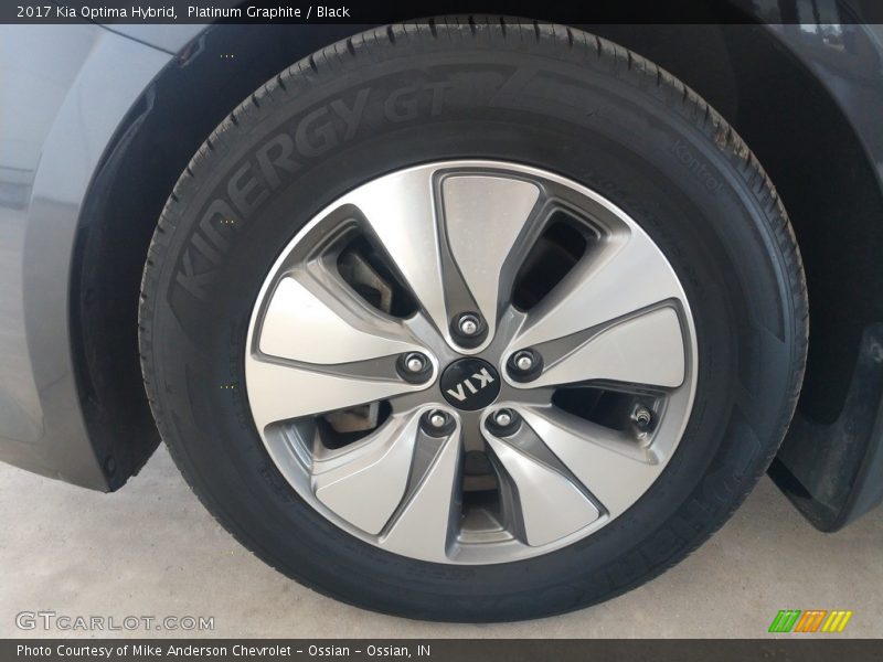 Platinum Graphite / Black 2017 Kia Optima Hybrid