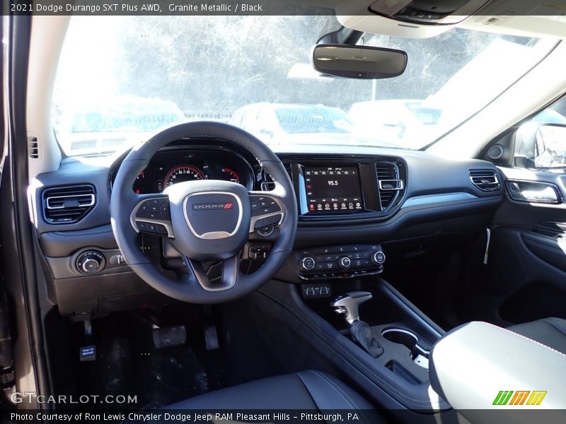 Granite Metallic / Black 2021 Dodge Durango SXT Plus AWD