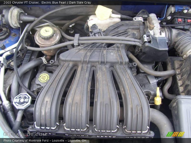 Electric Blue Pearl / Dark Slate Gray 2003 Chrysler PT Cruiser