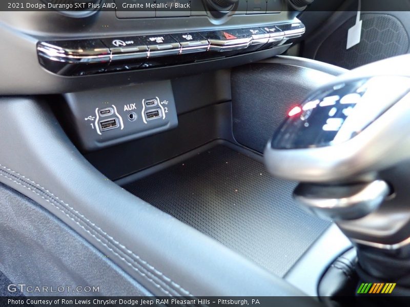 Granite Metallic / Black 2021 Dodge Durango SXT Plus AWD