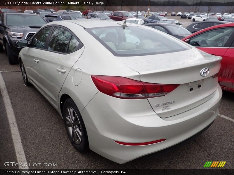Mineral Beige / Beige 2018 Hyundai Elantra Value Edition