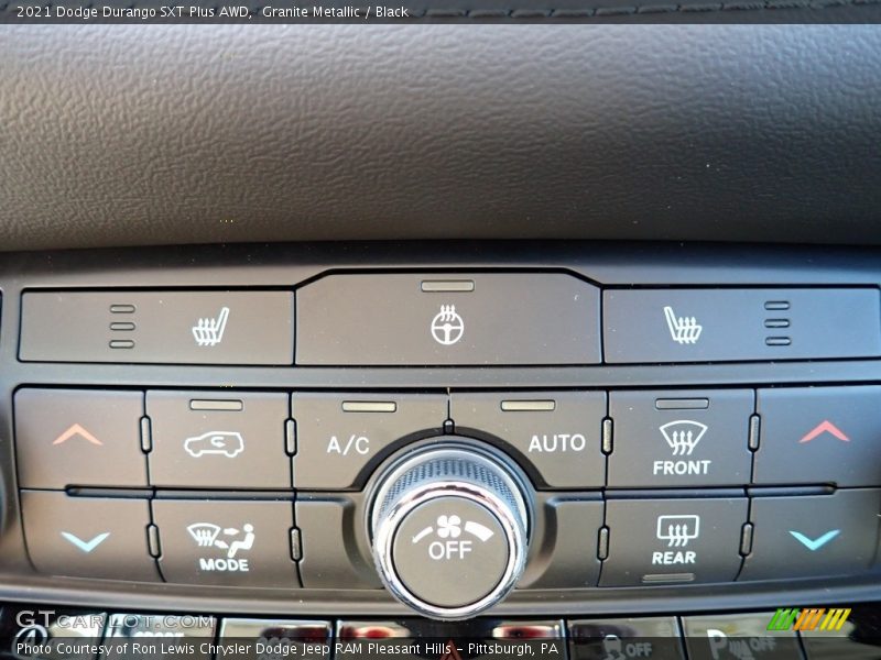 Granite Metallic / Black 2021 Dodge Durango SXT Plus AWD
