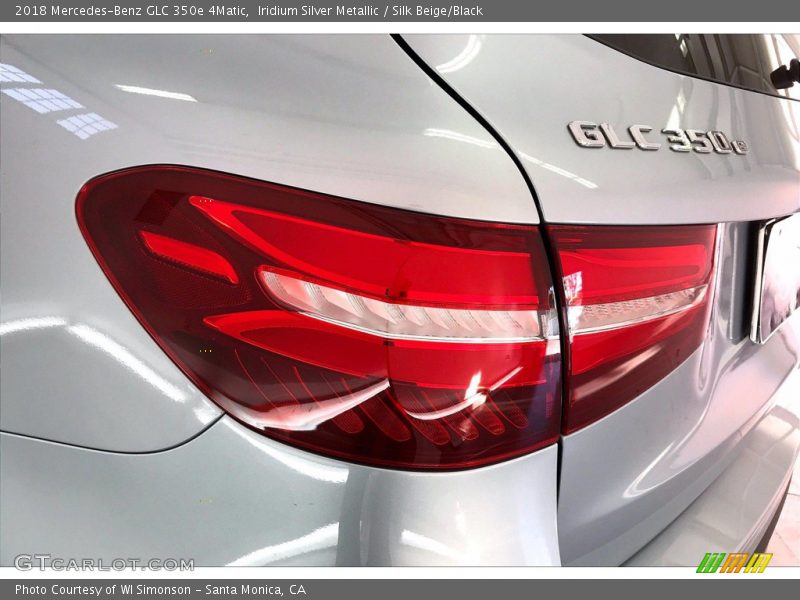 Iridium Silver Metallic / Silk Beige/Black 2018 Mercedes-Benz GLC 350e 4Matic