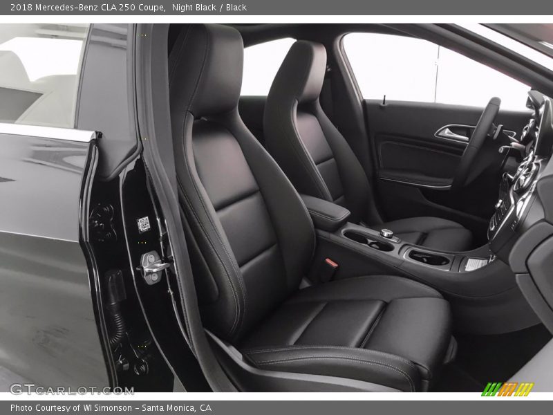 Night Black / Black 2018 Mercedes-Benz CLA 250 Coupe