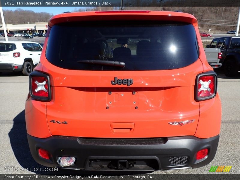 Omaha Orange / Black 2021 Jeep Renegade Trailhawk 4x4