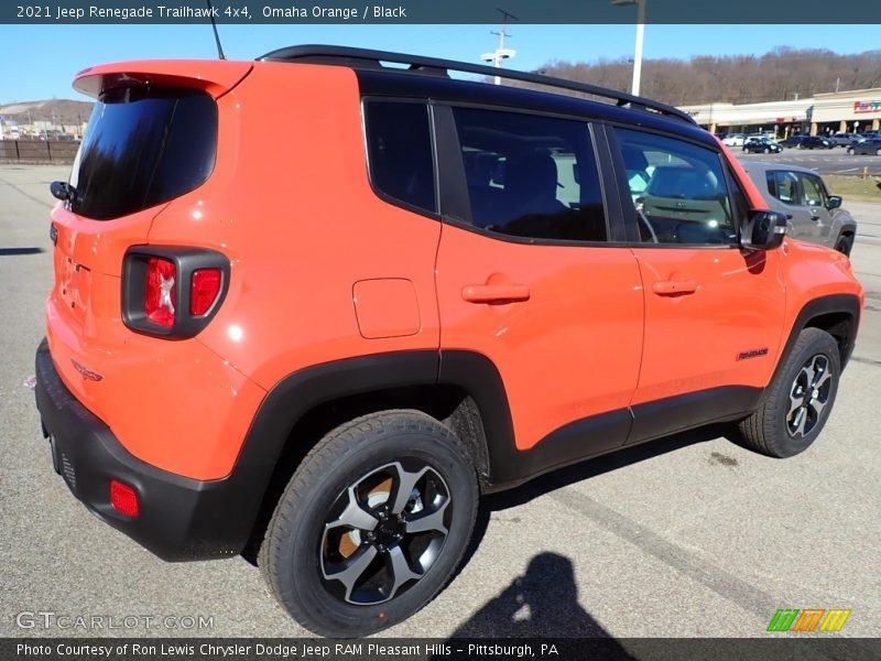 Omaha Orange / Black 2021 Jeep Renegade Trailhawk 4x4