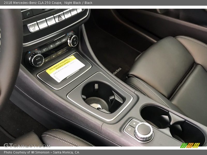 Night Black / Black 2018 Mercedes-Benz CLA 250 Coupe