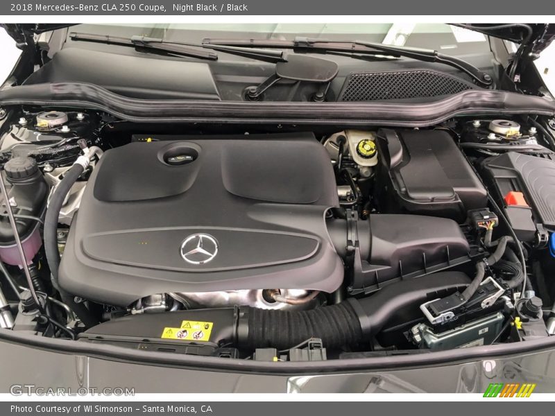 Night Black / Black 2018 Mercedes-Benz CLA 250 Coupe
