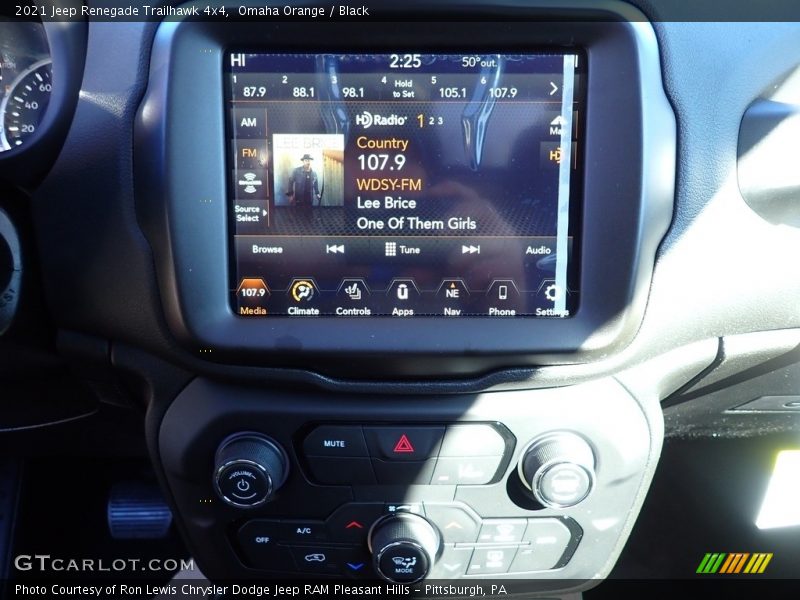 Omaha Orange / Black 2021 Jeep Renegade Trailhawk 4x4