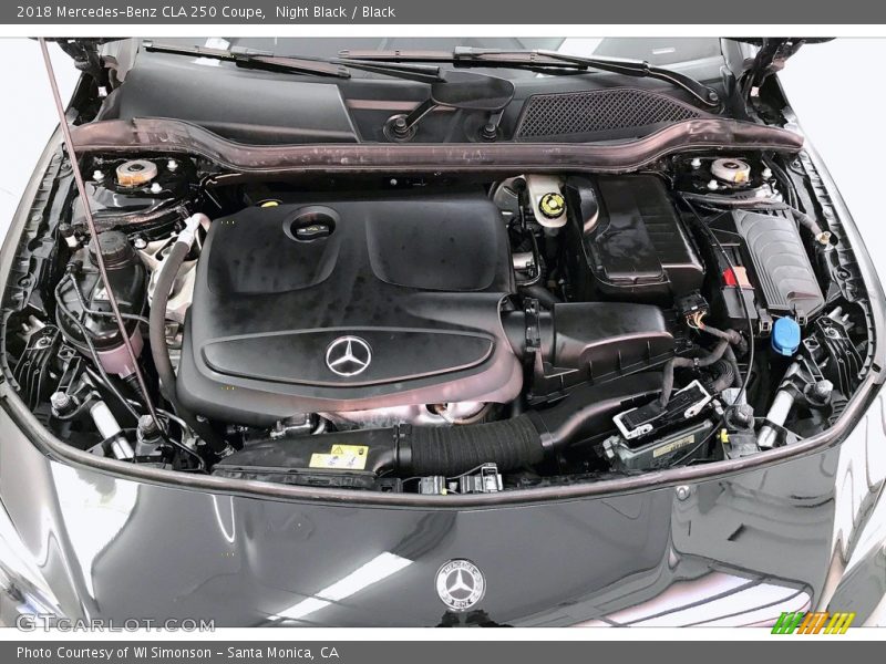 Night Black / Black 2018 Mercedes-Benz CLA 250 Coupe
