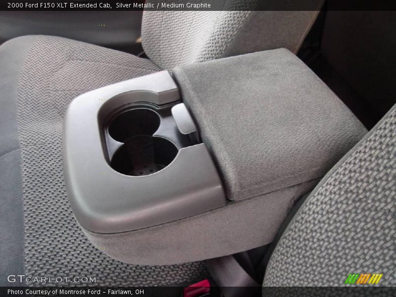 Silver Metallic / Medium Graphite 2000 Ford F150 XLT Extended Cab