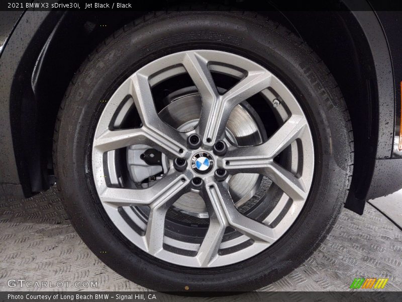 Jet Black / Black 2021 BMW X3 sDrive30i