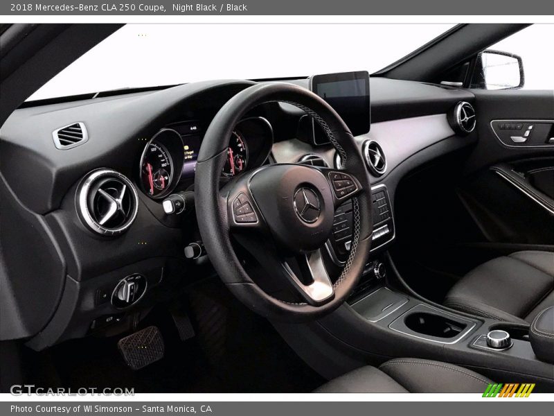 Night Black / Black 2018 Mercedes-Benz CLA 250 Coupe