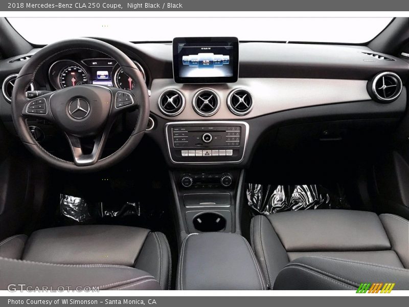 Night Black / Black 2018 Mercedes-Benz CLA 250 Coupe