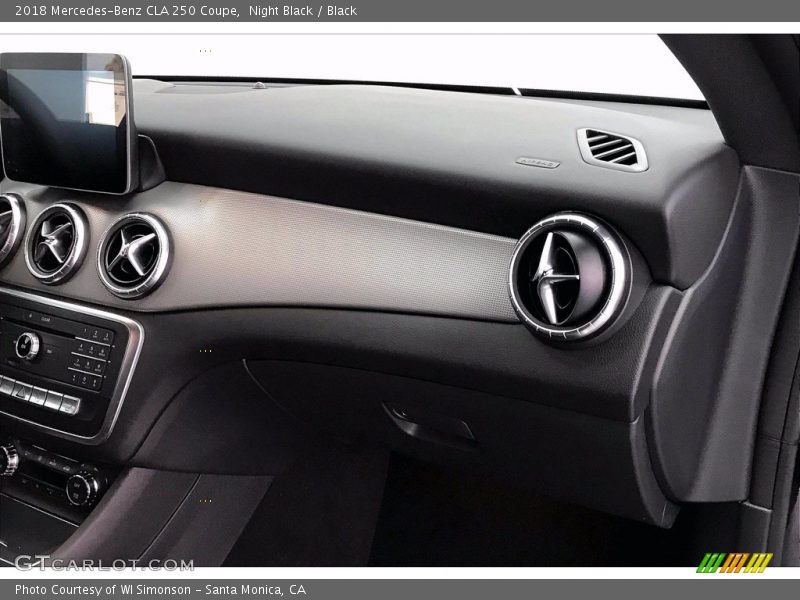Night Black / Black 2018 Mercedes-Benz CLA 250 Coupe