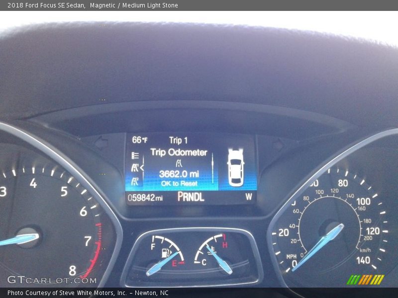 Magnetic / Medium Light Stone 2018 Ford Focus SE Sedan