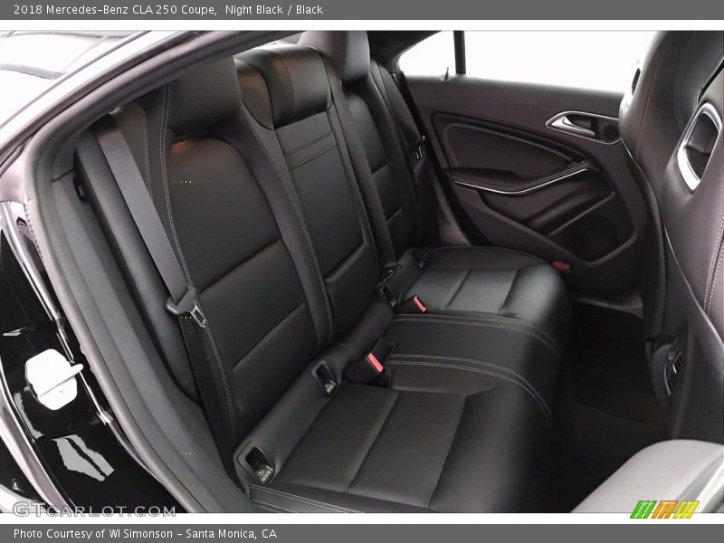 Night Black / Black 2018 Mercedes-Benz CLA 250 Coupe