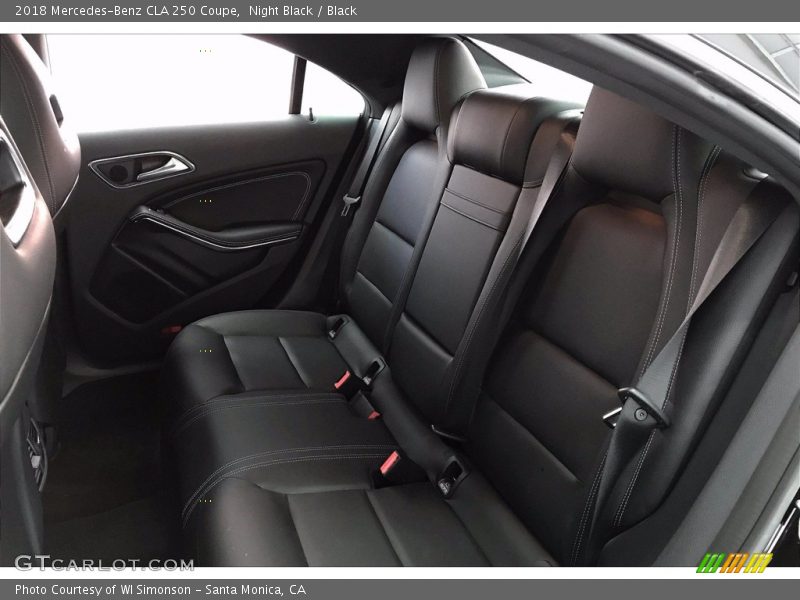 Night Black / Black 2018 Mercedes-Benz CLA 250 Coupe