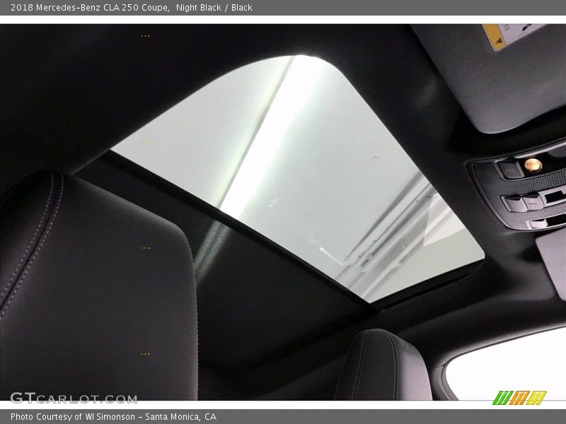 Night Black / Black 2018 Mercedes-Benz CLA 250 Coupe