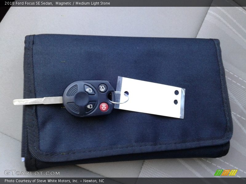 Magnetic / Medium Light Stone 2018 Ford Focus SE Sedan