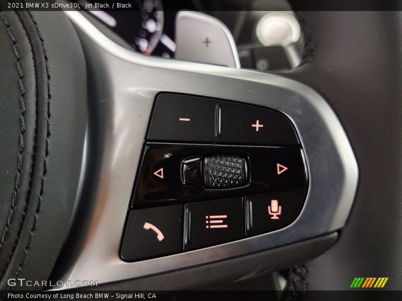 Jet Black / Black 2021 BMW X3 sDrive30i
