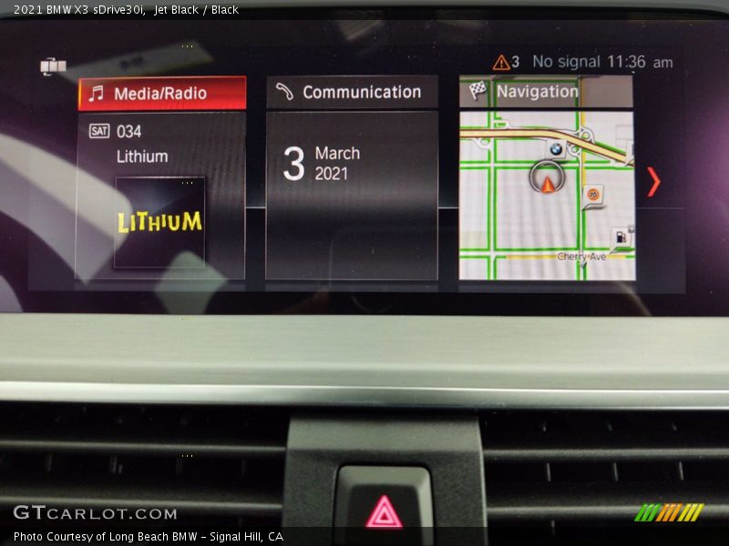 Jet Black / Black 2021 BMW X3 sDrive30i